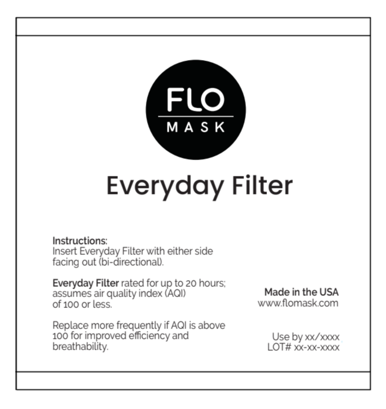 Everyday Filter (50-Pack Replacement Filters)